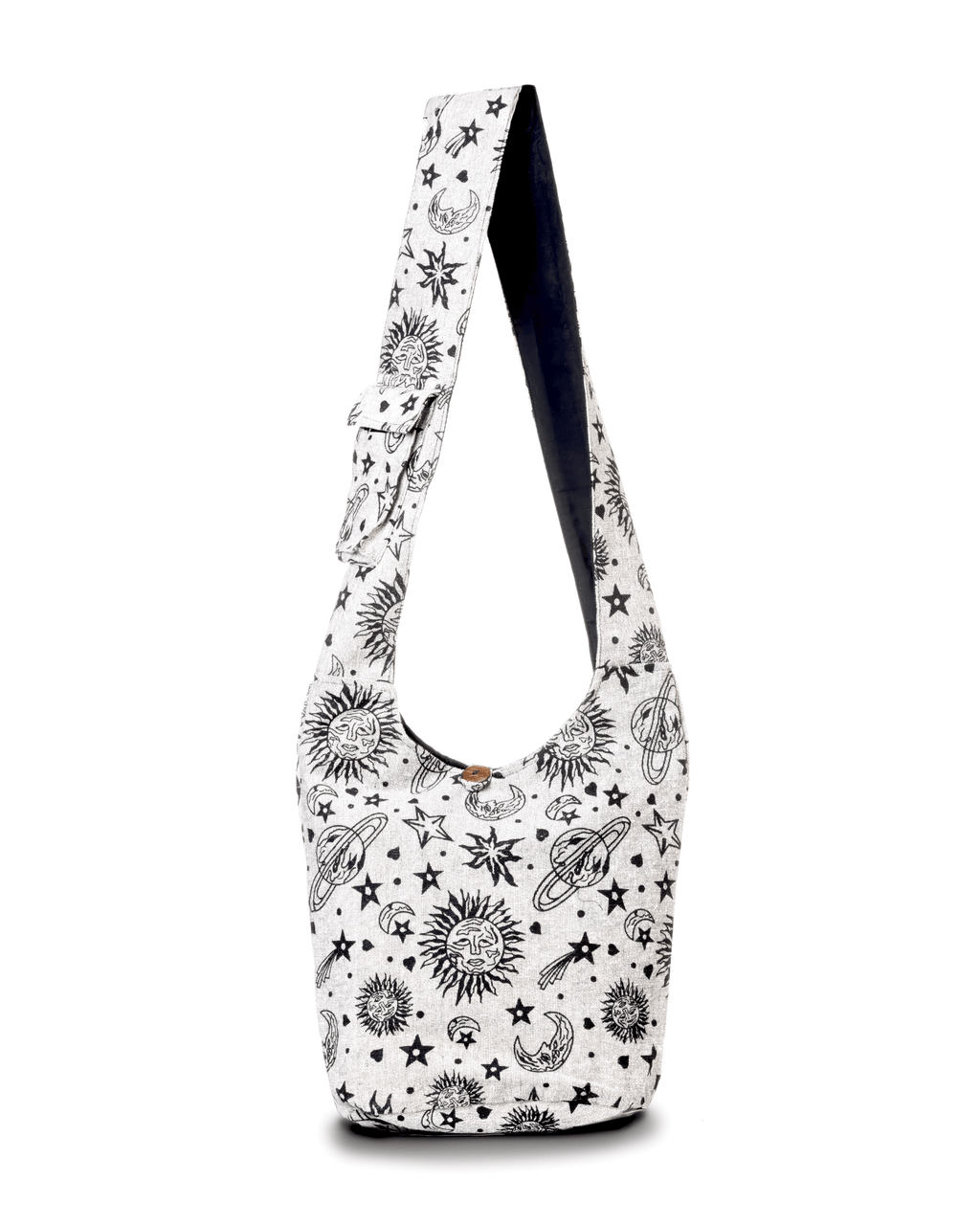 Kathmandu Collection Celestial Print Hobo Bag
