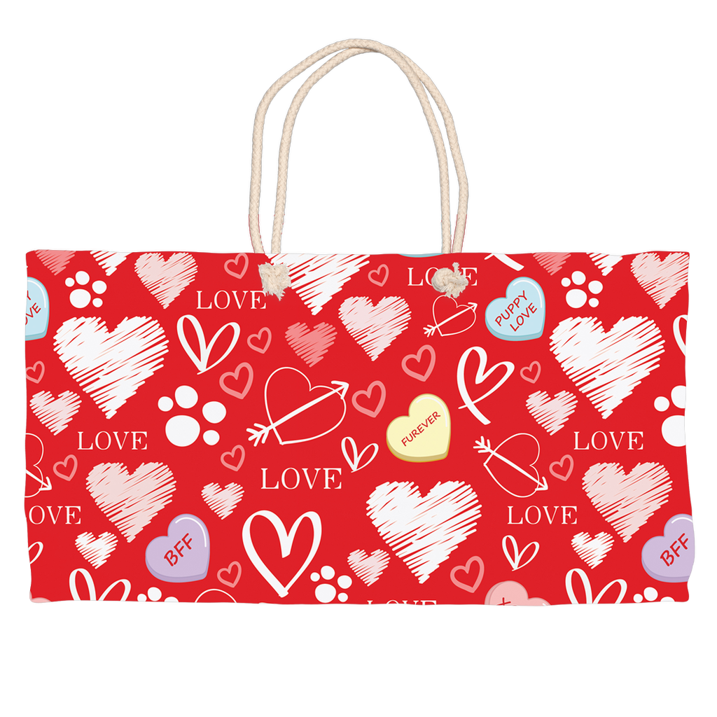 Puppy Love Weekender Tote
